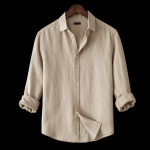 Premium Beige Linen Shirt